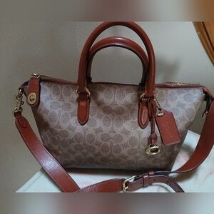 Coach Cara Satchel Bag